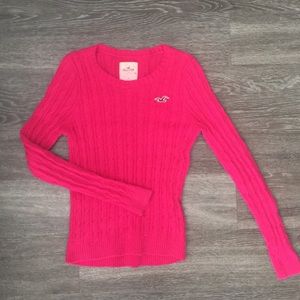 Hollister Hot Pink Sweater
